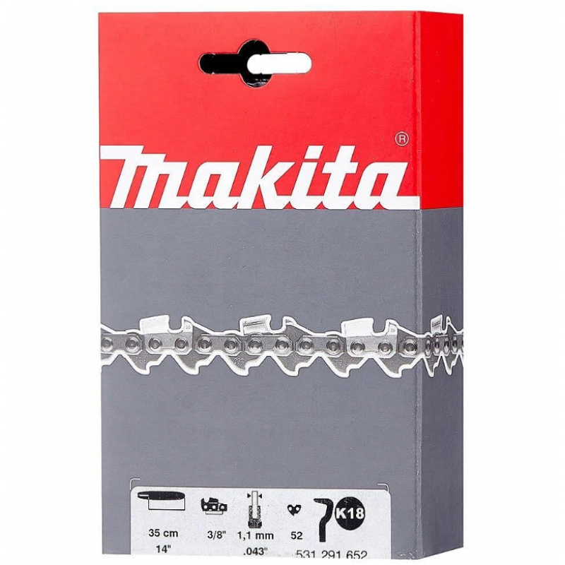 Αλυσίδα αλυσοπρίονου Makita 191H23-8, 38 εκ., 1,3 χιλ., 3/8"
