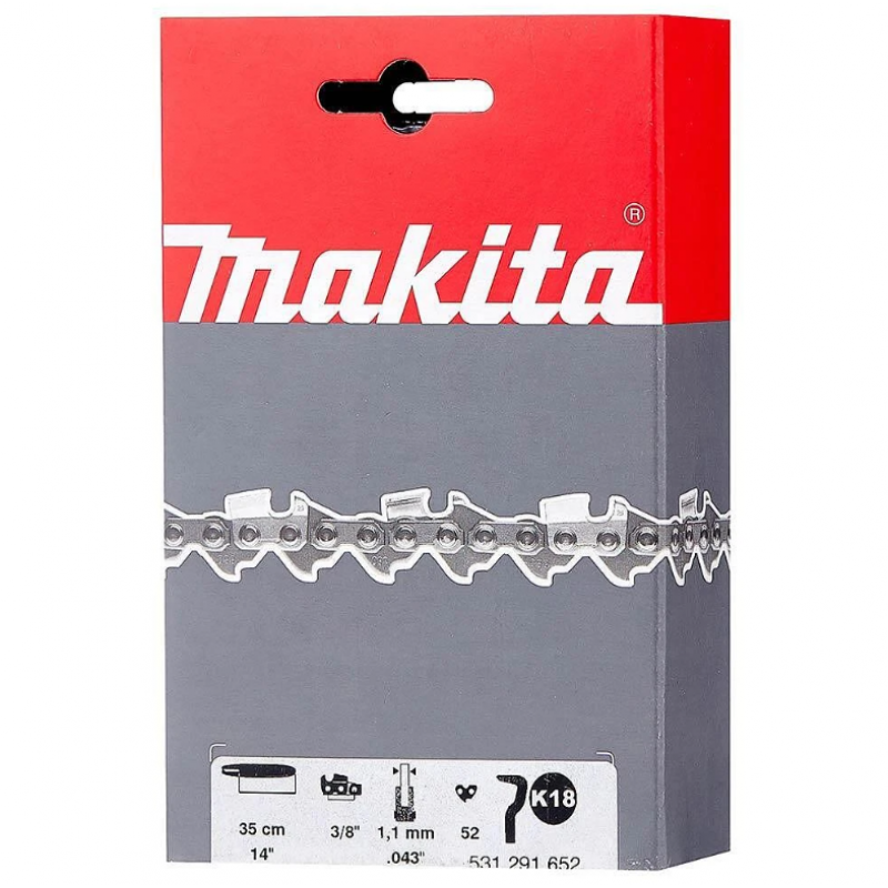 Αλυσίδα για αλυσοπρίονο Makita 191T92-1, 40 εκ., 0,325", 1,1 χλστ.