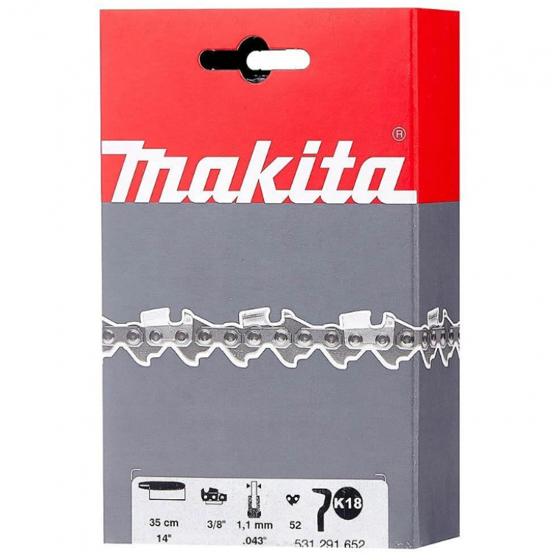 Αλυσίδα για αλυσοπρίονο Makita 191H03-4, 40 εκ., 1.1 χλστ., 3/8"