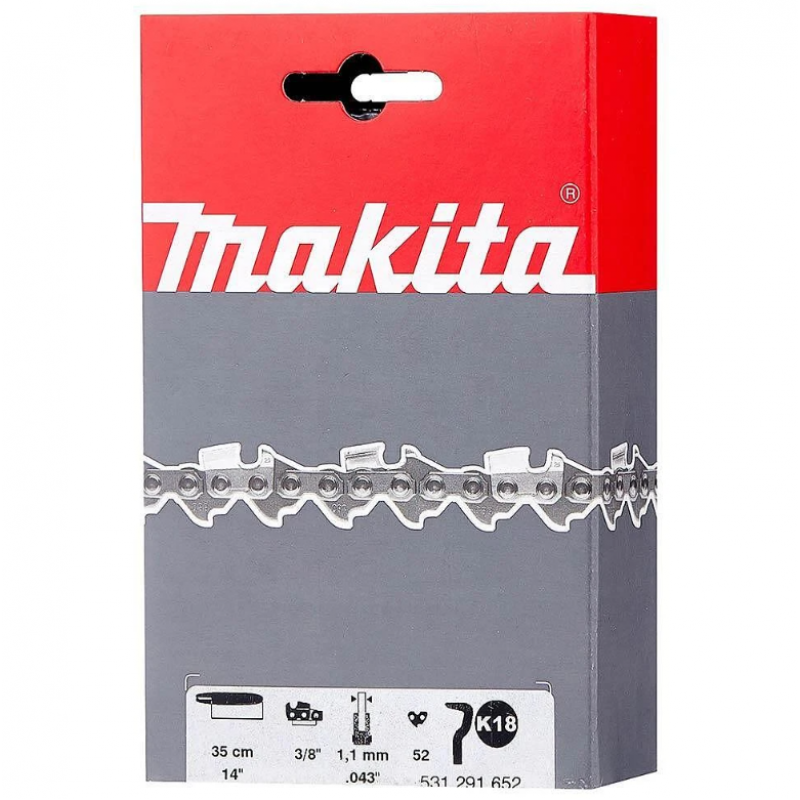 Αλυσίδα για αλυσοπρίονο Makita 191H13-1, 45 εκ., 1.3 χιλ., 3/8"