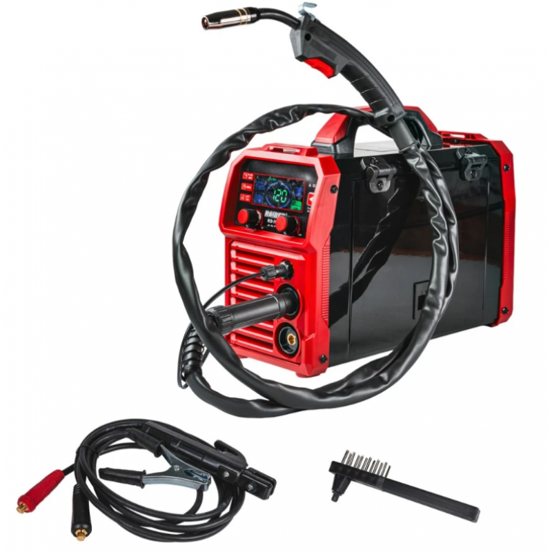 Ηλεκτροσυγκολλητής Inverter 2 σε 1 MIG/MAG gasless & MMA 120A Raider RD-IW40, 077240