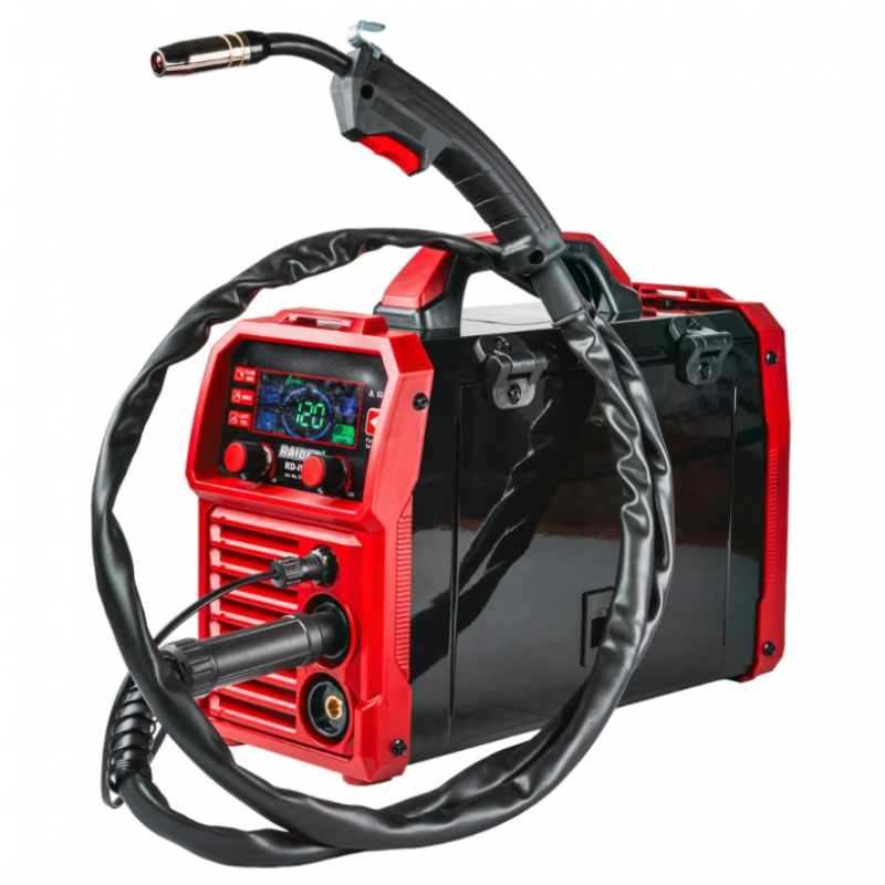 Ηλεκτροσυγκολλητής Inverter 2 σε 1 MIG/MAG gasless & MMA 120A Raider RD-IW40, 077240