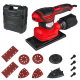 Τριβείο 3 σε 1 Multi Raider 300W Ø125mm / 90x187mm με ρύθμιση στροφών και βαλίτσα RD-MSA30, 040410