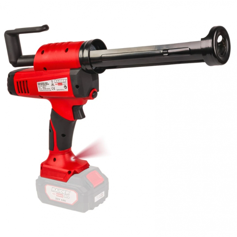 Πιστόλι σιλικόνης Raider RDP-BCG20 310ml LED ρυθμιζόμενες στροφές Solo – Κωδικός 041611