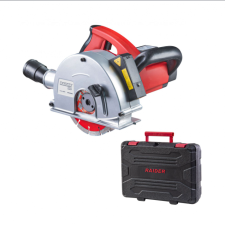 Φρέζα Κοπτικό αυλακώσεων Raider RDP-WCH05, 1.7 kW, 150 mm, 40 mm, με 4 δίσκους, λέιζερ και βαλίτσα