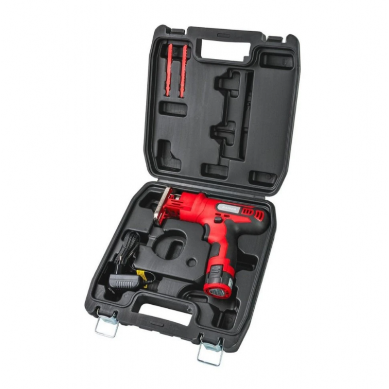 Ασύρματο σέγα Raider RD-RS39Y Quick, 12 V, 1.5 Ah, 25 mm, με μπαταρία, φορτιστή και βαλίτσα, 050139