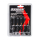 Σετ τρυπανιών ξύλου με φρέζα Raider, 1/4", 5-12 χιλ., 5 τεμ.