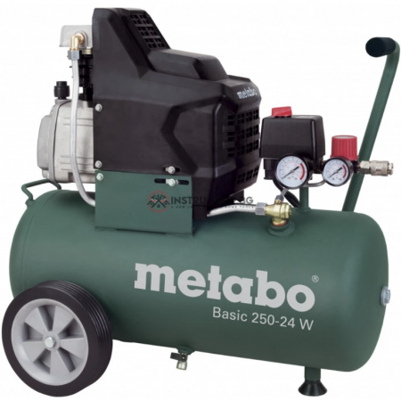 Συμπιεστής 24 λτ. 1,5 kW METABO BASIC 250-24 W
