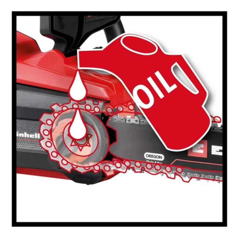 Ασύρματο αλυσοπρίονο Einhell GP-LC 36/40 Li BL-Solo, 4600050