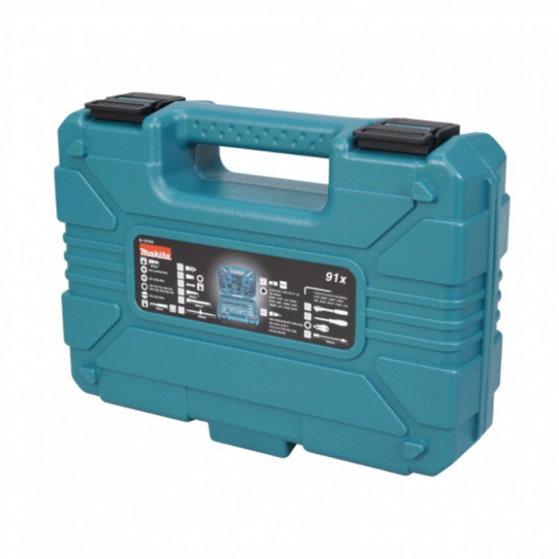 Σετ καρυδάκια Makita E-15752, 1/4", 91 τεμάχια