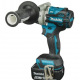 Ασύρματο δραπανοκατσαβίδι Makita DDF492RTJ, 18V Li-Ion, με 2 μπαταρίες 5Ah, μέγιστη ροπή 141 Nm, σε βαλιτσάκι.