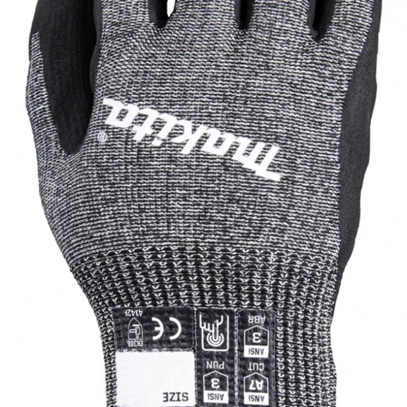 Γάντια Εργασίας Makita Advanced FitKnit™ L7 M, P-84713