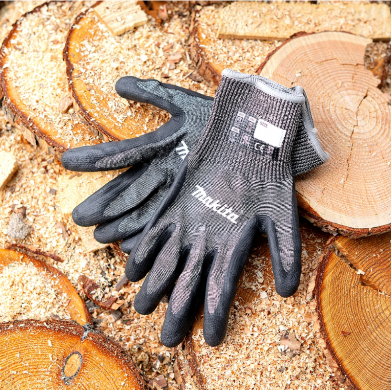Γάντια Εργασίας Makita Advanced FitKnit™ L, Επίπεδο Προστασίας Κοπής 7, P-84729