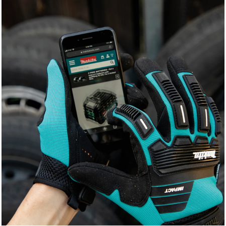 Αντικραδασμικά Γάντια Εργασίας Makita P-84589 XL
