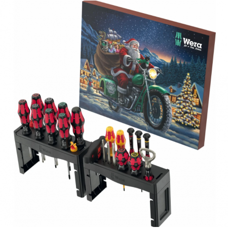Σετ Εργαλείων Advent Calendar 2025, 28 τεμάχια, WERA (05136610001)