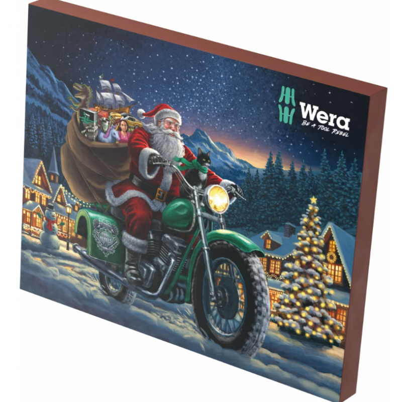 Σετ Εργαλείων Advent Calendar 2025, 28 τεμάχια, WERA (05136610001)