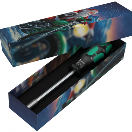 Σετ λαβής με μύτες Kraftform Kompakt 27 Set 1 Christmas 2025, 7 τεμάχια, 05135821001, WERA