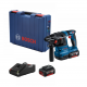 Ασύρματο περιστροφικό πιστολέτο Bosch GBH 185-LI 18V με 2 μπαταρίες 4.0Ah και φορτιστή (κωδ. 0611924021)