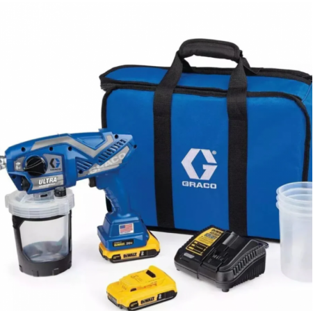 Ασύρματο Πιστόλι Βαφής Χωρίς Αέρα GRACO UltraMAX Airless HH 240V 
