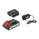 Σετ Επαναφορτιζόμενων Εργαλείων Raider RDP-BXS9, R20, 20 V, 2x2 Ah με Μπαταρίες, Φορτιστή και Τσάντα, 030328
