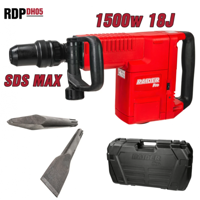 Ηλεκτρικό Πιστολέτο Κατεδάφισης Raider RDP-DH05, 013139
