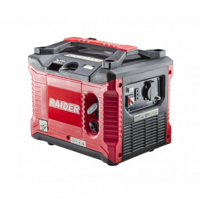 Μονοφασικός βενζινοκίνητος inverter γεννήτρια Raider RD-GG11, 1 kW, 4L