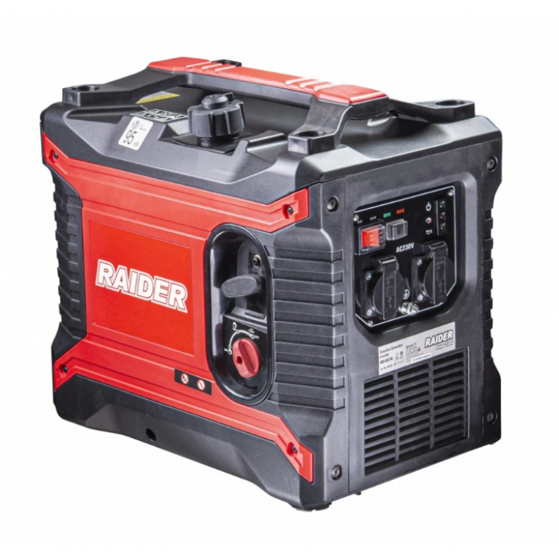 Μονοφασική βενζινοκίνητη inverter γεννήτρια Raider RD-GG10, 2,5 kW, 4L 09010