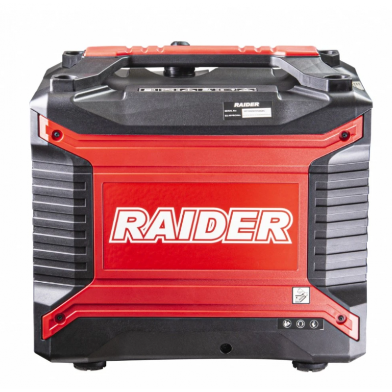 Μονοφασική βενζινοκίνητη inverter γεννήτρια Raider RD-GG10, 2,5 kW, 4L 09010