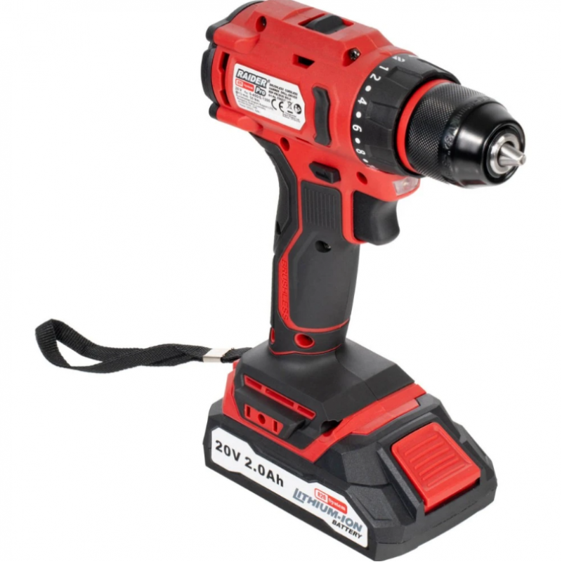 Σετ Επαναφορτιζόμενων Εργαλείων Raider PBCDI20 + SPAG20 R20 030238 – Δραπανοκατσάβιδο & Γωνιακός Τροχός