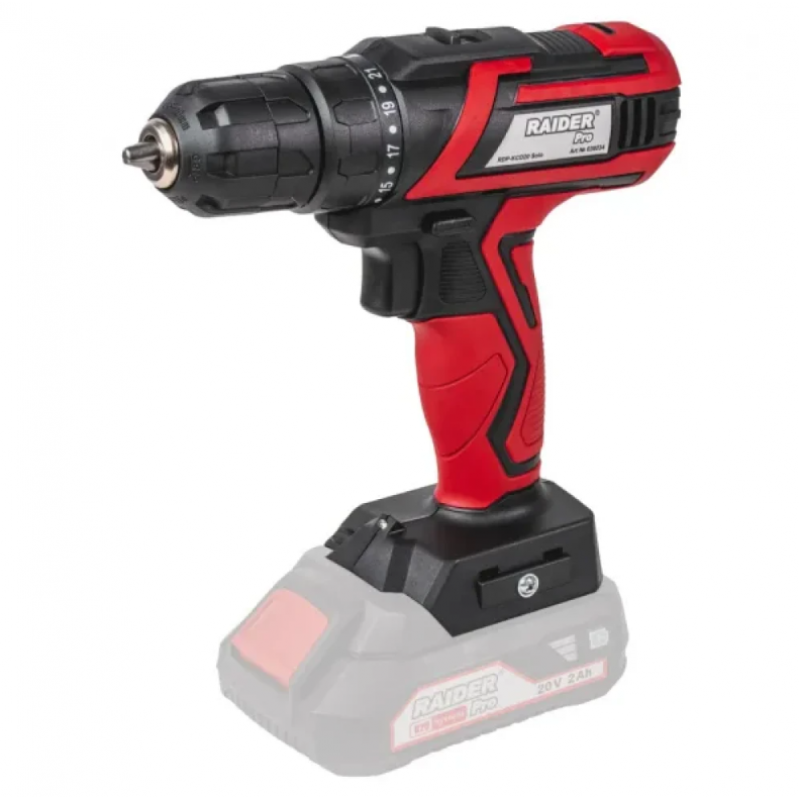 Σετ Ασύρματων Εργαλείων Raider RDP-BXS13, Σειρά R20, 20V, 4 Ah, με Μπαταρία, Φορτιστή και Τσάντα, 030332