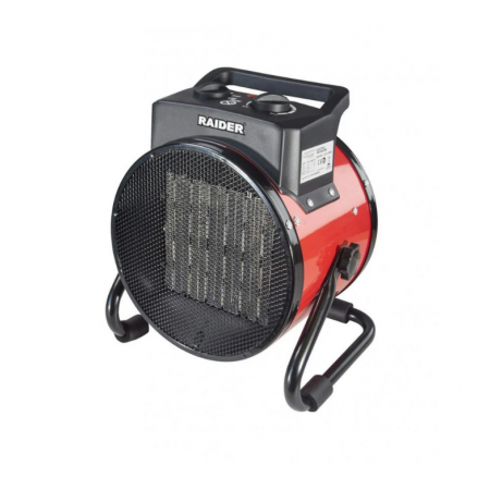 Ηλεκτρικός Μονοφασικός Θερμαντήρας Raider RD-EFH08, 3 kW, 150 m³/h, Κεραμικός, με Βάση, 078808