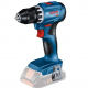 Σετ επαναφορτιζόμενων εργαλείων Bosch GBH 18V-22 + GSR 18V-45 – 18 V, 4 Ah