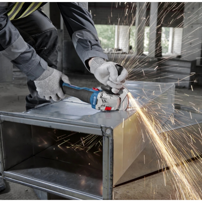 Σετ επαναφορτιζόμενων εργαλείων Bosch Professional – GBH 18V‑22 + GWS 18V‑8 + GSR 18V‑65, 18 V, 4 Ah