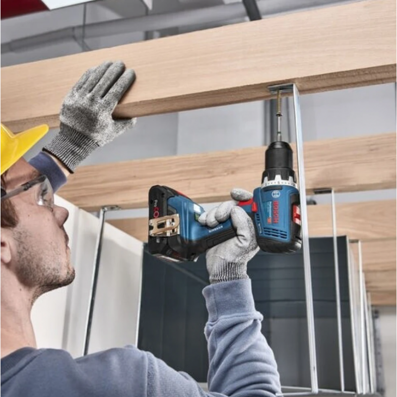 Σετ επαναφορτιζόμενων εργαλείων Bosch GWS 18V-8 + GBH 18V-22 + GSR 18V-65 – 18 V, 5 Ah