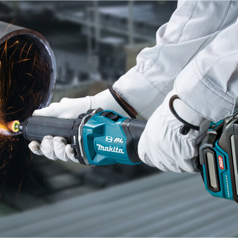 Επαγγελματικός Ασύρματος Ευθύς Τροχός Makita GD001GZ XGT, 40 V, 3–8 mm (Χωρίς Μπαταρία & Φορτιστή)