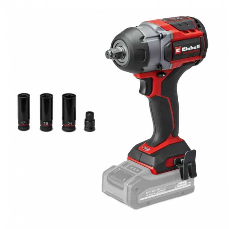 Επαναφορτιζόμενο Κρουστικό Καρυδάκι Einhell PROFESSIONAL TP-CW 18/750-C Li BL, 4510065
