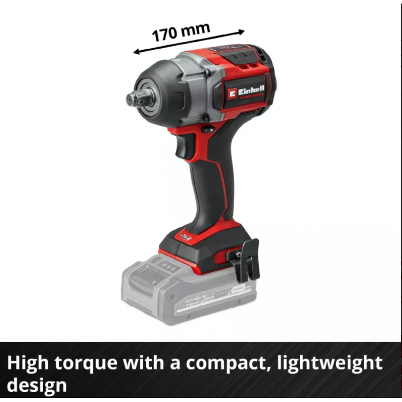 Επαναφορτιζόμενο Κρουστικό Καρυδάκι Einhell PROFESSIONAL TP-CW 18/750-C Li BL, 4510065