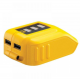 Προσαρμογέας μπαταρίας DeWALT DCB090 10.8–18V με 2 θύρες USB (χωρίς μπαταρία)