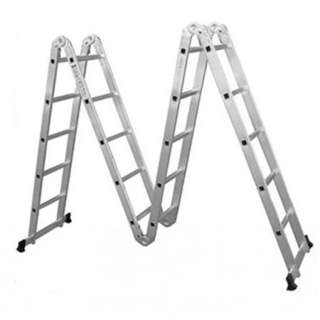 Αλουμινένια Πολυλειτουργική Σκάλα Smart Storage 4x5, 570 cm, 150 kg