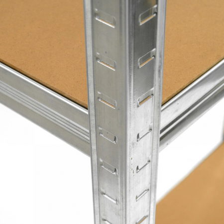 Μεταλλική Ραφιέρα Smart Storage 180 x 120 x 60 cm, 5 x 175 kg, Ράφια MDF