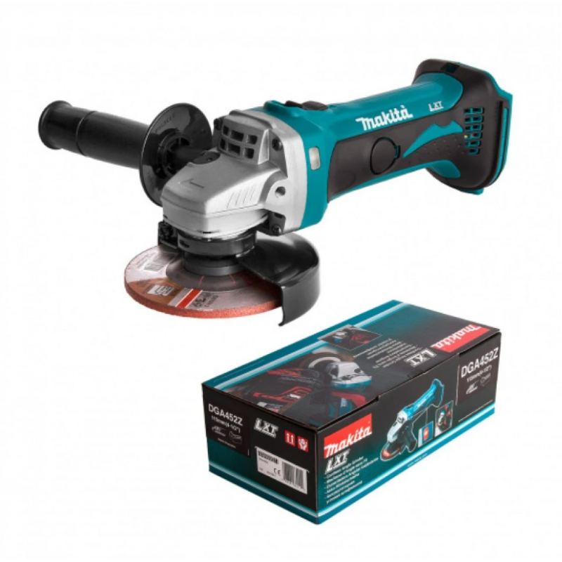 Επαγγελματικός Γωνιακός Τροχός Makita DGA452Z SOLO 18V Ø115 mm – Χωρίς Μπαταρία και Φορτιστή