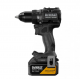 Ασύρματο δραπανοκατσάβιδο DeWALT DCD81MP2T-QW McLaren, 2x5.0 Ah και φορτιστής