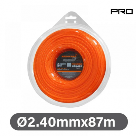 Τετράγωνο ν΄ήμα κοπής NAKAYAMA Pro NC1022, 2,4 mm, 87 m