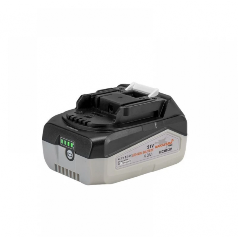 Επαναφορτιζόμενη μπαταρία NAKAYAMA PRO EC1602, 21 V, 4.0 Ah