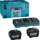 Σετ μπαταριών και φορτιστή Makita XGT – 2 x 8.0Ah BL4080F, DC40RB, 191Y97-1 + ΔΩΡΟ XGT BL4040F