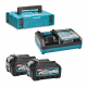 Σετ Μπαταριών και Φορτιστή Makita XGT – 2 x 2.5Ah BL4025, DC40RC, 191V27-4
