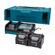 Σετ Μπαταριών και Φορτιστή Makita XGT – 2 x 2.5Ah BL4025, DC40RC, 191V27-4