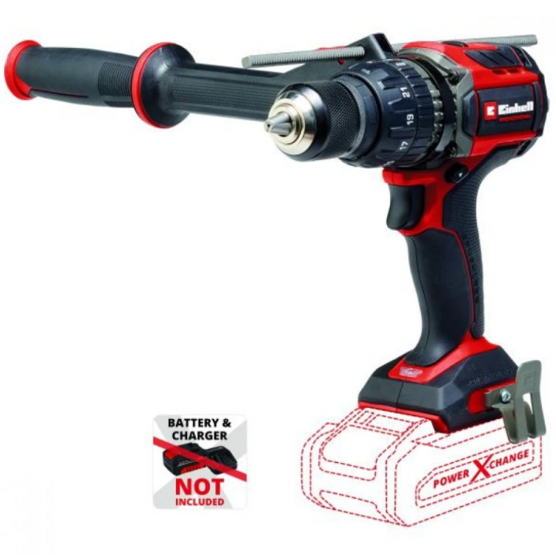 Ασύρματο Δραπανοκατσάβιδο Einhell TP-CD 18/120 Li-i BL - Solo με Brushless Μοτέρ και Κρουστική Λειτουργία