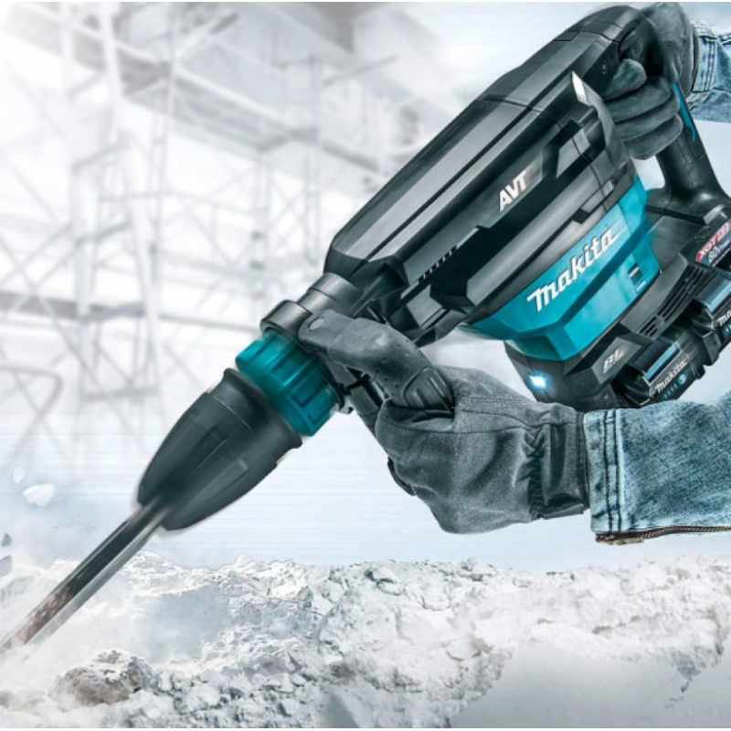 Ασύρματο κατεδαφιστικό πιστολέτο Makita HM002GZ03 XGT 2x40V (80V max) – SDS-Max, 20.9J (χωρίς μπαταρία και φορτιστή)