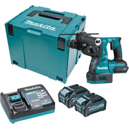 Ασύρματο περιστροφικό πιστολέτο Makita HR010GD201 XGT 40V Max – SDS-Plus